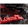 Image 1 : 3-Lobster/Oysters/Wings Neon Sign - 3 X $ - No Shipping