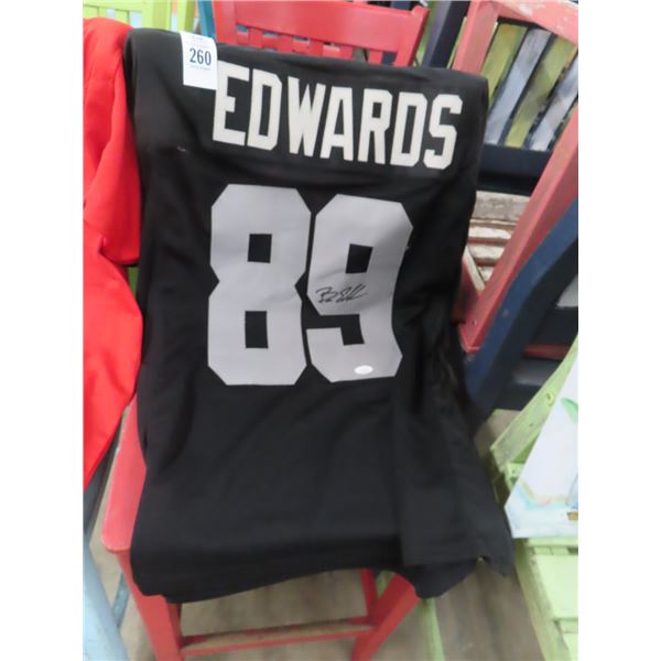Raiders Bryan Edwards #89  Autographed Jersey