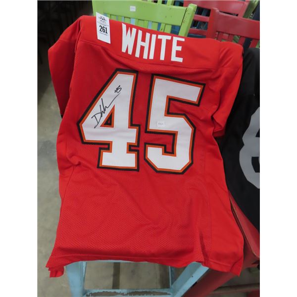 TB Bucs Devin White #45 Autographed Jersey