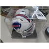 Image 1 : Thurman Thomas Buffalo Bills Autographed Mini Helmet w/COA In Showcase