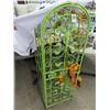 Image 1 : Ornate Metal Wine Bottle Cabinet