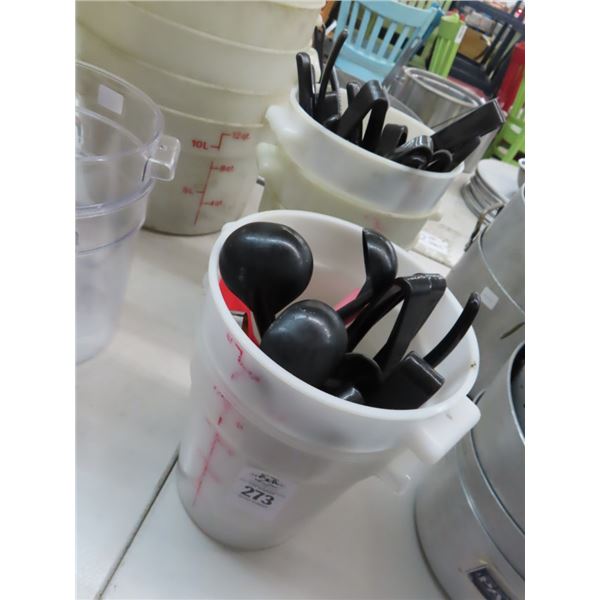 Measuring Rounds w/Salad Bar Utensils