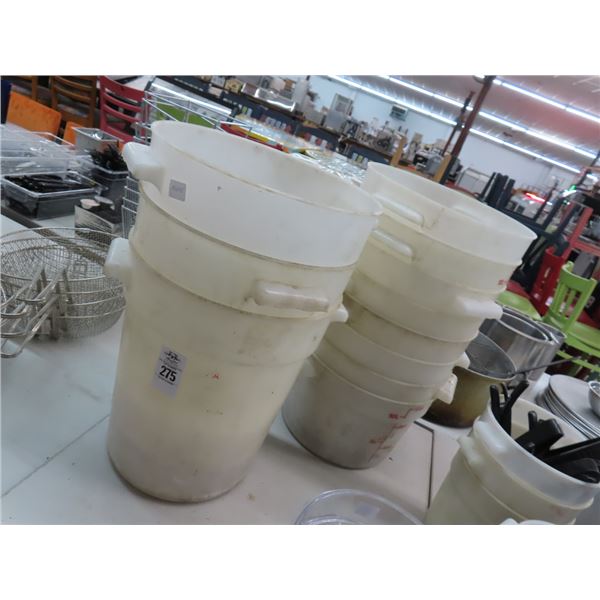 Large Plastic Measuring Rounds - 11