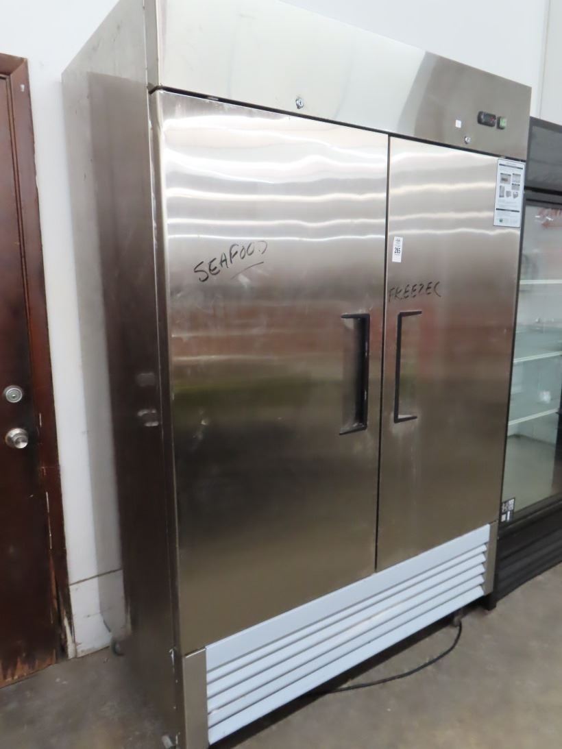 Rolling Rack Freezer S/S 2 Door Rolling Freezer 8 degrees