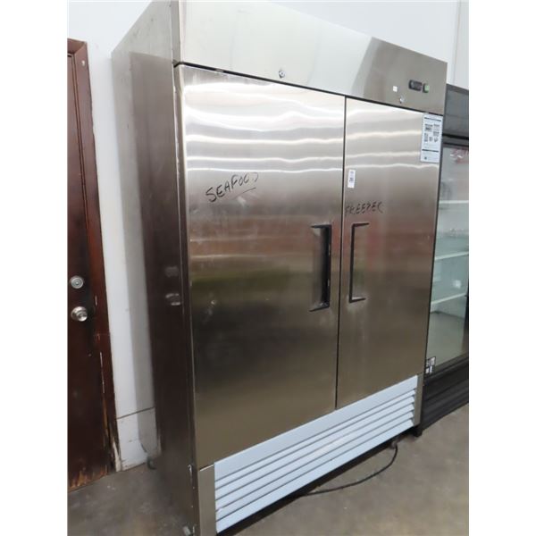 S/S 2 Door Rolling Freezer 8 degrees
