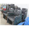 Image 2 : 36-Plastic Patio Armchairs - 36 X $