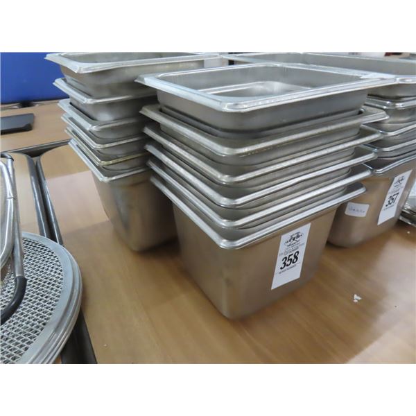 12-Sixth by 6"  Insert Pans - 12 X $