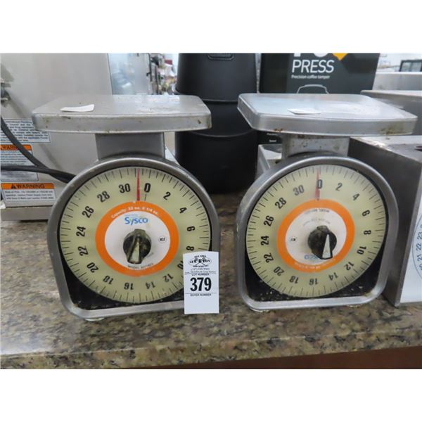Sysco Portion Scales - Pair
