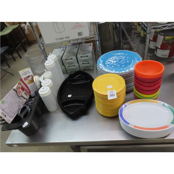 Dishes, Serving Trays, Dispensers, Pitchers