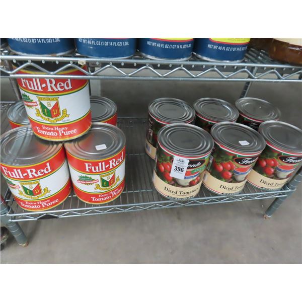 Diced Tomatoes, Puree