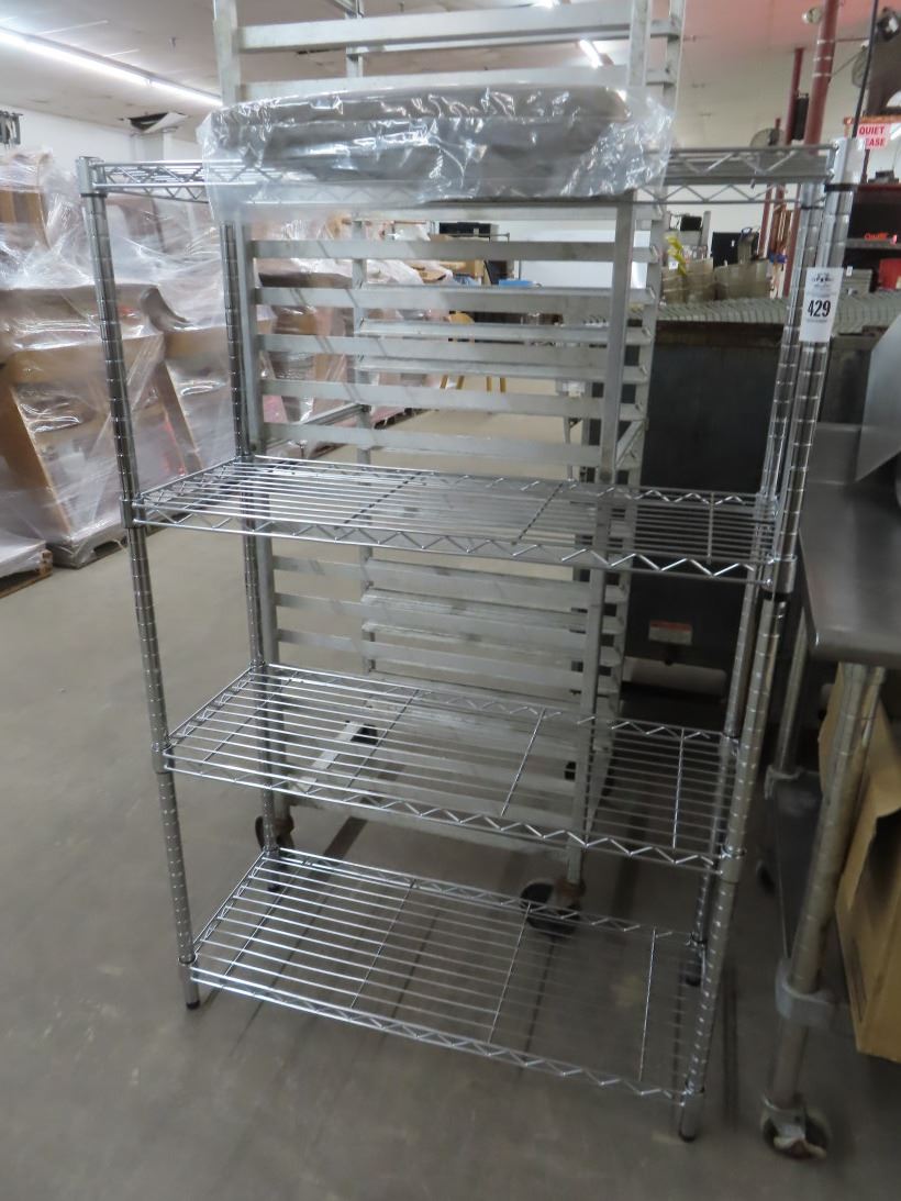 Metro Wire 4 Shelf Rack