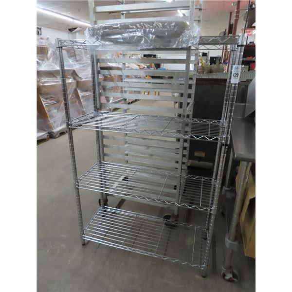 Metro Wire 4 Shelf Rack