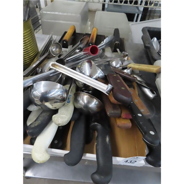 Asst. Utensils and Grill Presses