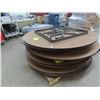 Image 2 : 19-Round Folding 6'  Diameter Banquet Tables - 19 X $