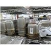 Image 1 : 15-Third by 6"  Insert Pans - 15 X $
