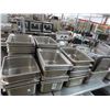 Image 1 : 40-Half by 4"/6"  Insert Pans - 40 X $