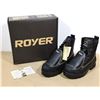 Image 1 : BOTTES DE TRAVAIL EMBOUT EN ACIER ROYER gr: 10.5