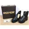 Image 1 : BOTTES DE TRAVAIL EMBOUT EN ACIER ROYER gr: 10.5