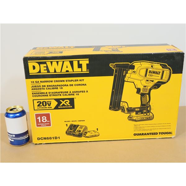 ENS D'AGRAFEUSE À COURONNE ÉTROITE CALIBRE 18 DEWALT