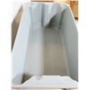 Image 2 : BAC EN FIBRE DE VERRE STACKABLE ORBIS 27"x16"x11"