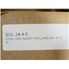 Image 2 : BOLLARD EN ACIER 4.5"d.x24"h.