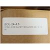 Image 2 : BOLLARD EN ACIER 4.5"d.x24"h.