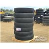Image 1 : (7) KAPSEN 11R24.5 TRUCK TIRES