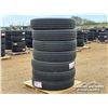 Image 2 : (7) KAPSEN 11R24.5 TRUCK TIRES