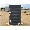 Image 3 : (7) KAPSEN 11R24.5 TRUCK TIRES