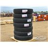 Image 4 : (7) KAPSEN 11R24.5 TRUCK TIRES