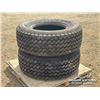 Image 4 : (2) TRIANGLE 385/65R22.5 STEERING TIRES