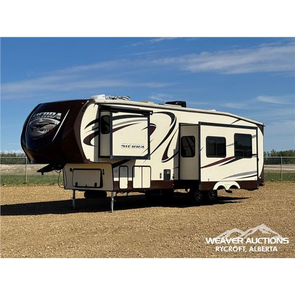 2015 SIERRA 36 FT. T/A FIFTH WHEEL TRAVEL TRAILER