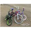 Image 2 : (3) KIDS BIKES