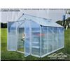 Image 1 : TMG 8 X 10 FT. ALUMINUM FRAME GREENHOUSE