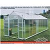 Image 1 : TMG 8 X 20 FT. ALUMINUM FRAME GREENHOUSE