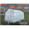 Image 1 : TMG 8 X 13 FT. STEEL FRAME GREENHOUSE