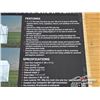 Image 6 : TMG 8 X 13 FT. STEEL FRAME GREENHOUSE