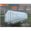 Image 1 : TMG 8 X 26 FT. STEEL FRAME GREENHOUSE