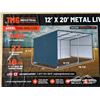 Image 1 : TMG 12 X 20 FT. GALVANIZED METAL LIVESTOCK SHED