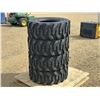 Image 2 : (4) ROCKBUSTER 12-16.5 SKID STEER TIRES