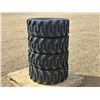 Image 4 : (4) ROCKBUSTER 12-16.5 SKID STEER TIRES