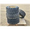 Image 4 : (4) 12-16.5 SKID STEER TIRES & RIMS