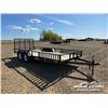 Image 2 : 2023 DOUBLE A EUT77-18 T/A 18 FT EQUIPMENT TRAILER