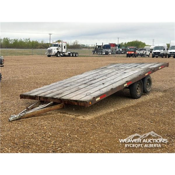 U-BUILT 15 FT. X 8 FT. T/A CUSTOM  TRAILER