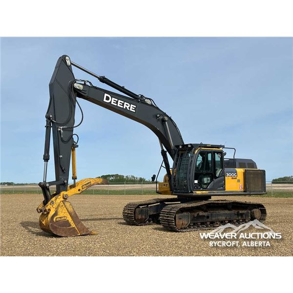 2018 JOHN DEERE 300G LC HYDRAULIC EXCAVATOR