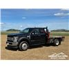 Image 1 : 2019 FORD F550 XLT EXTENDED CAB FLATBED TRUCK