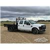Image 2 : 2008 FORD F350 XL CREW CAB FLATBED TRUCK