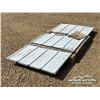 Image 4 : (40) 7.5 X 3 FT. TIN SHEETS
