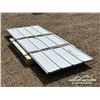 Image 3 : (40) 7.5 X 3 FT. TIN SHEETS
