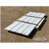 Image 4 : (40) 7.5 X 3 FT. TIN SHEETS